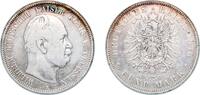 Kingdom of Prussia 5 Mark Germany Kingdom of Prussia German states 1876 A 5 Mark - William I Silver (.900) (Ag 900, Cu 100) Berlin Mint (2041407) 27.6g VF -