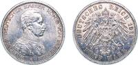 Kingdom of Prussia 5 Mark Germany Kingdom of Prussia German states 1913 A 5 Mark - William II Silver (.900) Berlin Mint (1960000) 27.77g AU KM 536 J 114 D -