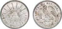 Mexico 1 Peso Mexico Federal Republic 1908 Mo GV 1 Peso Silver (.9027) (Copper .0973) Mexico City Mint 27.08g AU KM 409 -