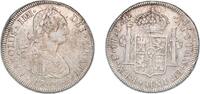 1793 PTS PR Potosi Mint Bolivia Spanish colony 1793 PTS PR 8 Reales - Charles IV Silver (.896) Potosi Mint 26.86g XF KM 73 Cal 684