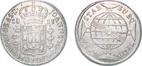 Brazil 960 Réis Brazil 1813 B 960 Réis - João Prince Regent Silver (.896) (407000) 26.66g XF KM 307 -