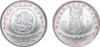Mexico 2 Pesos Mexico United Mexican States 1998 Mo 2 Pesos (Jaguar - 1/2 oz Silver Bullion) Silver (.999) Mexico City Mint (6000) 15.56g BU KM -