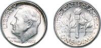United States 1 Dime United States Federal republic 1953 1 Dime Roosevelt Silver Dime Silver (.900) United States Mint of Philadelphia (53600000) 2 -