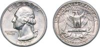 United States ¼ Dollar United States Federal republic 1942 S ¼ Dollar Washington Silver Quarter Silver (.900) San Francisco Mint (19384000) 6.24g UNC -