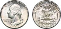 United States ¼ Dollar United States Federal republic 1951 D ¼ Dollar Washington Silver Quarter Silver (.900) United States Mint of Denver, (35354800 -