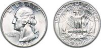 United States ¼ Dollar United States Federal republic 1953 D ¼ Dollar Washington Silver Quarter Silver (.900) United States Mint of Denver, (56112400 -