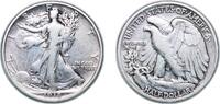 United States ½ Dollar United States Federal republic 1918 ½ Dollar Walking Liberty Half Dollar Silver (.900) Philadelphia Mint (6600000) 12.43g VF K -