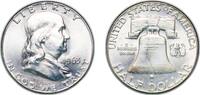 United States ½ Dollar United States Federal republic 1963 ½ Dollar Franklin Half Dollar Silver (.900) United States Mint of Philadelphia (25239645) -