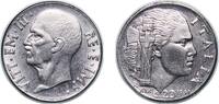 Italy 20 Centesimi Italy Kingdom 1941 R 20 Centesimi - Victor Emmanuel III (magnetic; reeded edge) Acmonital (ferritic) (97300000) 4.14g UNC KM 75b -