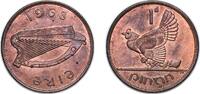 Ireland 1 Penny Ireland Republic 1968 1 Pingin Bronze (21000000) 9.32g UNC KM 11 Sp 6643 -