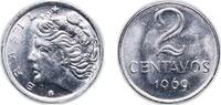 Brazil 5 Centavos Brazil Federative Republic of Brazil 1969 5 Centavos Stainless steel Casa da Moeda do Brasil Mint (548716303) 2.6g UNC KM 577.1 -
