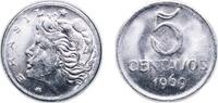 Brazil 5 Centavos Brazil Federative Republic of Brazil 1969 5 Centavos Stainless steel Casa da Moeda do Brasil Mint (548716303) 2.6g UNC KM 577.1 -