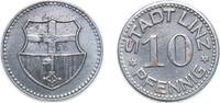Germany 10 Pfennigs Germany City of Linz am Rhein Weimar Republic 1918 10 Pfennig - Linz am Rhein Iron Wilhelm Deumer Mint 4.05g XF Funck 298.1 Men1 -
