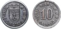 Germany 10 Pfennigs Germany City of Buer 10 Pfennig - Buer in Westfalen Iron 3.6g XF Funck 64.5 Men05 3970.5 Men18 5029.5 -