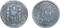 Germany 10 Pfennigs Germany City of Aschaffenburg Weimar Republic 1917 10 Pfennig - Aschaffenburg Zinc 1.95g XF Funck 23.2A Men05 792.4 Men18 1074.4 -