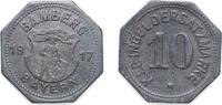 Germany 10 Pfennigs Germany City of Bamberg (notgeld) 1917 10 Pfennig - Bamberg Zinc 2.15g XF Funck 29.2 Men05 1272.2 Men18 1650.2 -