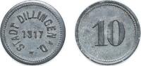Germany 10 Pfennigs Germany City of Dillingen an der Donau 1917 10 Pfennig - Dillingen Zinc 1.9g XF Funck 94.2 Men18 6499.2 -
