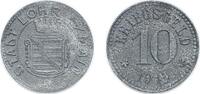 Germany 10 Pfennigs Germany City of Lohr am Main 1919 10 Pfennig - Lohr am Main Zinc Nuremberg Mint 2.5g XF Funck 305.5 Men18 19479.5 -