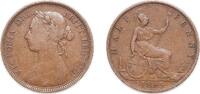 Great Britain ½ Penny Great Britain United Kingdom 1885 ½ Penny - Victoria (2nd portrait; 2nd type) Bronze Royal Mint (Tower Hill) (8600574) 5.6g VF K -