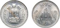 India 1 Rupee India Republic 1976 ♦ 1 Rupee Copper-nickel Mumbai / Bombay Mint (161895000) 7.96g UNC KM 78 -