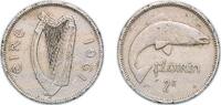Ireland 2 Shillings Ireland Republic 1961 2 Shillings / 1 Florin Copper-nickel Royal Mint (Tower Hill) (1000000) 11.26g VF Damage KM 15a Sp 6639 -
