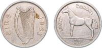 Ireland ½ Crown Ireland Republic 1963 ½ Crown / 2 Shillings 6 Pence Copper-nickel Royal Mint (Tower Hill) (2400000) 14.07g XF KM 16a Sp 6638 -