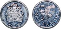 Malawi 1 Kwacha Malawi Republic 2012 1 Kwacha Stainless steel 2.86g BU KM 212 -