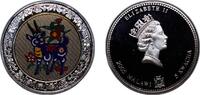 Malawi 5 Kwacha Malawi Republic 2005 5 Kwacha (Goat) Silver plated copper-nickel (835) 28.42g PL KM 51 Schön 90.8 -