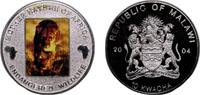 Malawi 10 Kwacha Malawi Republic 2004 10 Kwacha (Lion) Silver plated copper-nickel 29.71g PF KM 86 Schön 80.1 -