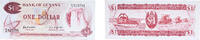 Guyana 1 Dollar Guyana Republic 1989 1 Dollar Paper UNC P 21 -
