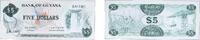 Guyana 5 Dollars Guyana Republic 1989 5 Dollars Paper UNC P 22 -