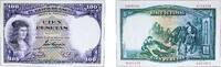 Spain Second Republic 1931 100 Pesetas Paper AU P 83