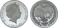 Australia 5 Dollars Australia Commonwealth Elizabeth II 2000 5 Dollars Elizabeth II 4th Portrait, Sydney 2000 Series, Emu & Wattle -
