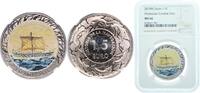 Spain 1.5 Euros Spain Kingdom 2018 M 1.5 Euro (Phoenician combat ship) Copper-nickel Royal Mint of Spain (10000) 15g NGC MS 66 KM 1412 -