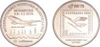 Germany Germany 1979 Medal - Lufthansa 1955 Hamburg-New York Copper-nickel 20.86g BU -