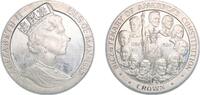 Isle of Man Isle of Man British dependency 1987 PM 1 Crown - Elizabeth II (Constitution) Copper-nickel 28.76g UNC  KM 176 Schön  239 1 Crown 1987 PM 