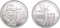 Portugal 100 Escudos Portugal Third Republic 1990 INCM 100 Escudos (Camilo Castelo Branco) Copper-nickel (Cu 750 + Ni 250) (1000000) 14.92g BU KM 65 -