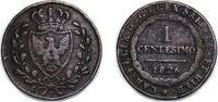 Italy 1 Centesimo Italy Italian states 1826 1 Centesimo - Carlo Felice (Bologna) Copper (355655) 1.7g VF KM 1 Gigante 22 -
