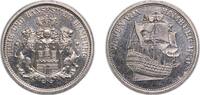 Germany Germany Medal - Hamburg (Wapen von Hamburg) Nickel 16.74g AU -
