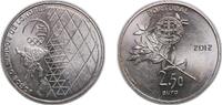 Portugal 2½ Euros Portugal Third Republic 2012 INCM 2½ Euros (Olympics) Copper-nickel (98755) 10.05g BU KM 816 -