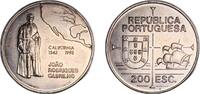 Portugal 200 Escudos Portugal Third Republic incm 200 Escudos (California) Copper-nickel (1300000) 21.05g BU KM 661 Gomes R105.01 -