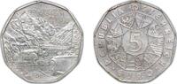 Austria 5 Euros Austria Second Republic 2010 5 Euros (Grossglockner) Silver (.800) (150000) 10.01g BU KM 3184 Schön 376 -