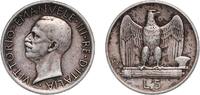 Italy 5 Lire Italy Kingdom 1927 R 5 Lire - Vittorio Emanuele III Silver (.835) Rome Mint (92887460) 4.93g VF KM 67 -
