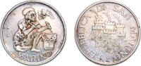 San Marino 500 Lire San Marino Republic 1975 500 Lire (Numismatic Agency opening) Silver (.835) (200000) 11.01g BU KM 48 -