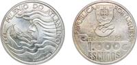 Portugal 1000 Escudos Portugal Third Republic 1999 INCM 1000 Escudos (Atlantic Millennium) Silver (.500) Lisbon Mint (500000) 27g UNC KM 721 Gomes R -