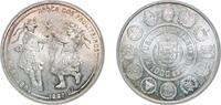 Portugal 1000 Escudos Portugal Third Republic 1997 INCM 1000 Escudos (Pauliteiros Dancers) Silver (.500) Lisbon Mint (520000) 27.12g UNC KM 704 Gomes -
