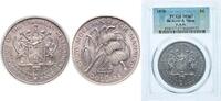 Barbados 4 Dollars Barbados 1970 4 Dollars - Elizabeth II (FAO) Copper-nickel (75% Copper, 25% Nickel) (30000) 28.28g PCGS MS 67 KM A9 Schön 1 -