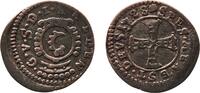 Switzerland 1 Bluzger Switzerland Lordship of Haldenstein Swiss cantons 1728 Bluzger - Gubert von Salis Billon 0.64g XF KM 82 HMZ 1 2-554 -