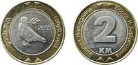 Bosnia and Herzegovina 2 Konvertibilne Marke Bosnia and Herzegovina 2003 2 Konvertibilne Marke Bimetallic: copper-nickel centre in nickel brass ring Royal Mint (5060000) 6.9 -