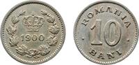 Romania 10 Bani Romania 1900 10 Bani - Carol I Copper-nickel Royal Mint of Belgium (15000000) 4.46g AU KM 29 Schön 28 -